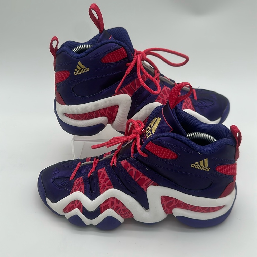adidas Crazy 8 Kobe Bryant Purple White Pink Color Kids Size 6.5